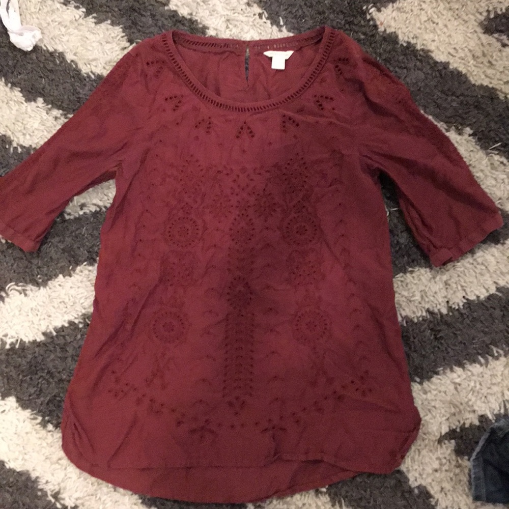 Monsoon cotton tunic top